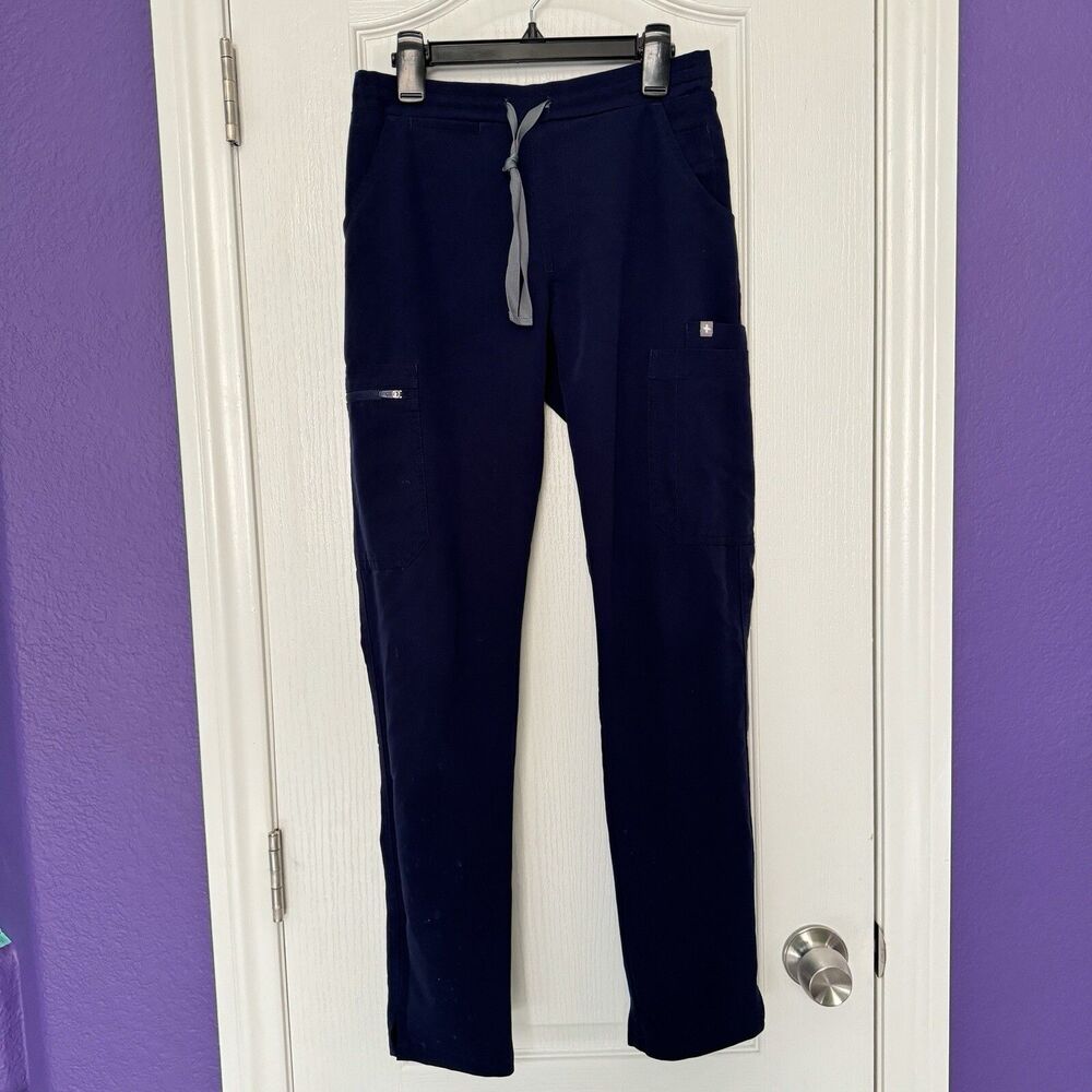 FIGS Yola Skinny Scrub Pants Navy Blue TW2000 R Size XXS *Please Read*